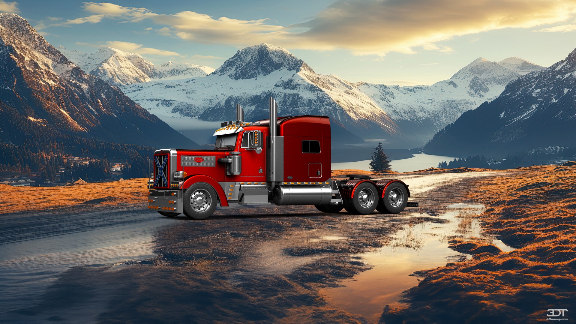 Peterbilt 359 Truck 1987 tuning