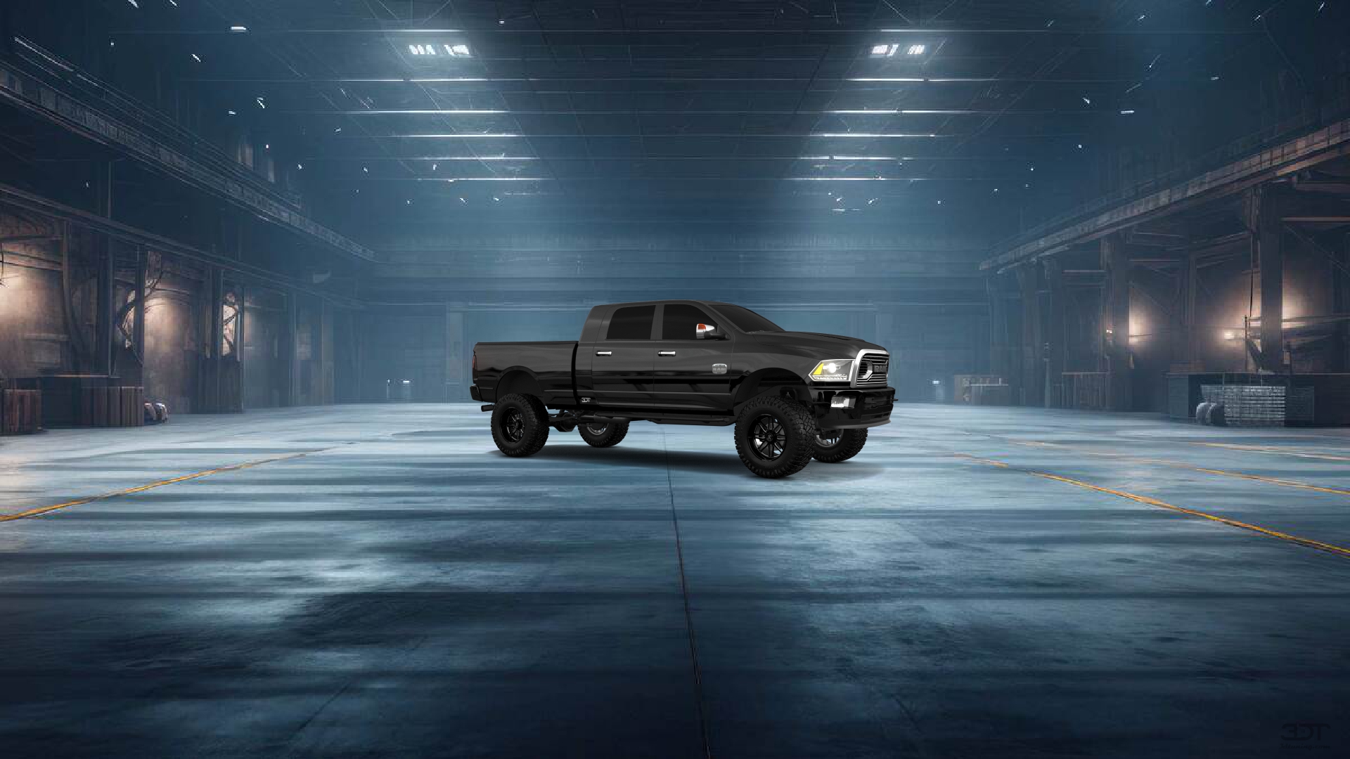 Dodge Ram 2500 Mega Cab 6.4 ft box 4 Door pickup truck 2010 tuning