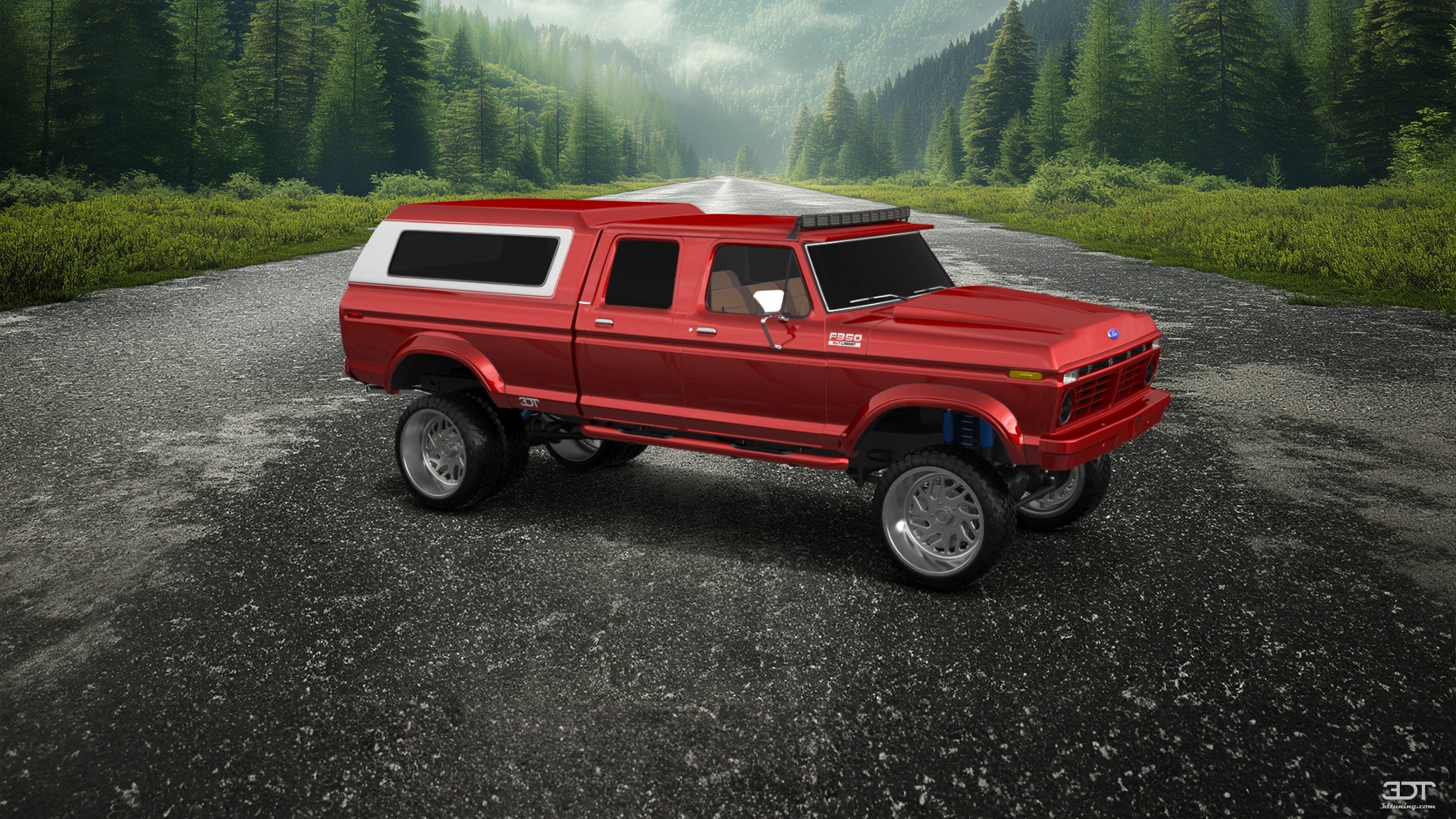 Ford F-350 Dually 4 Door pickup truck 1973