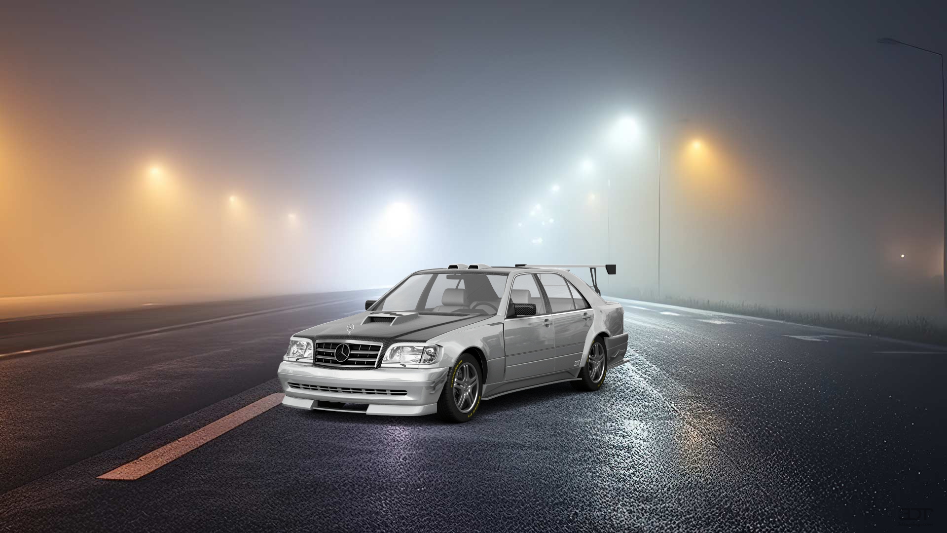 Mercedes S Class Sedan 1992