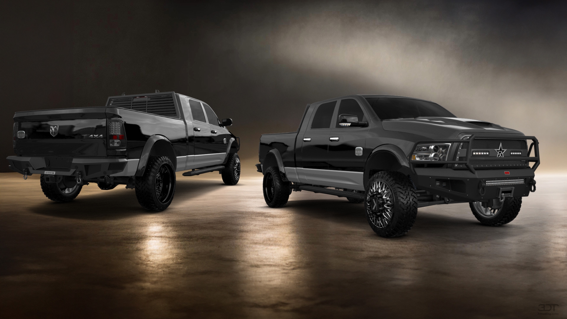 Dodge Ram 2500 Mega Cab 6.4 ft box 4 Door pickup truck 2010 tuning