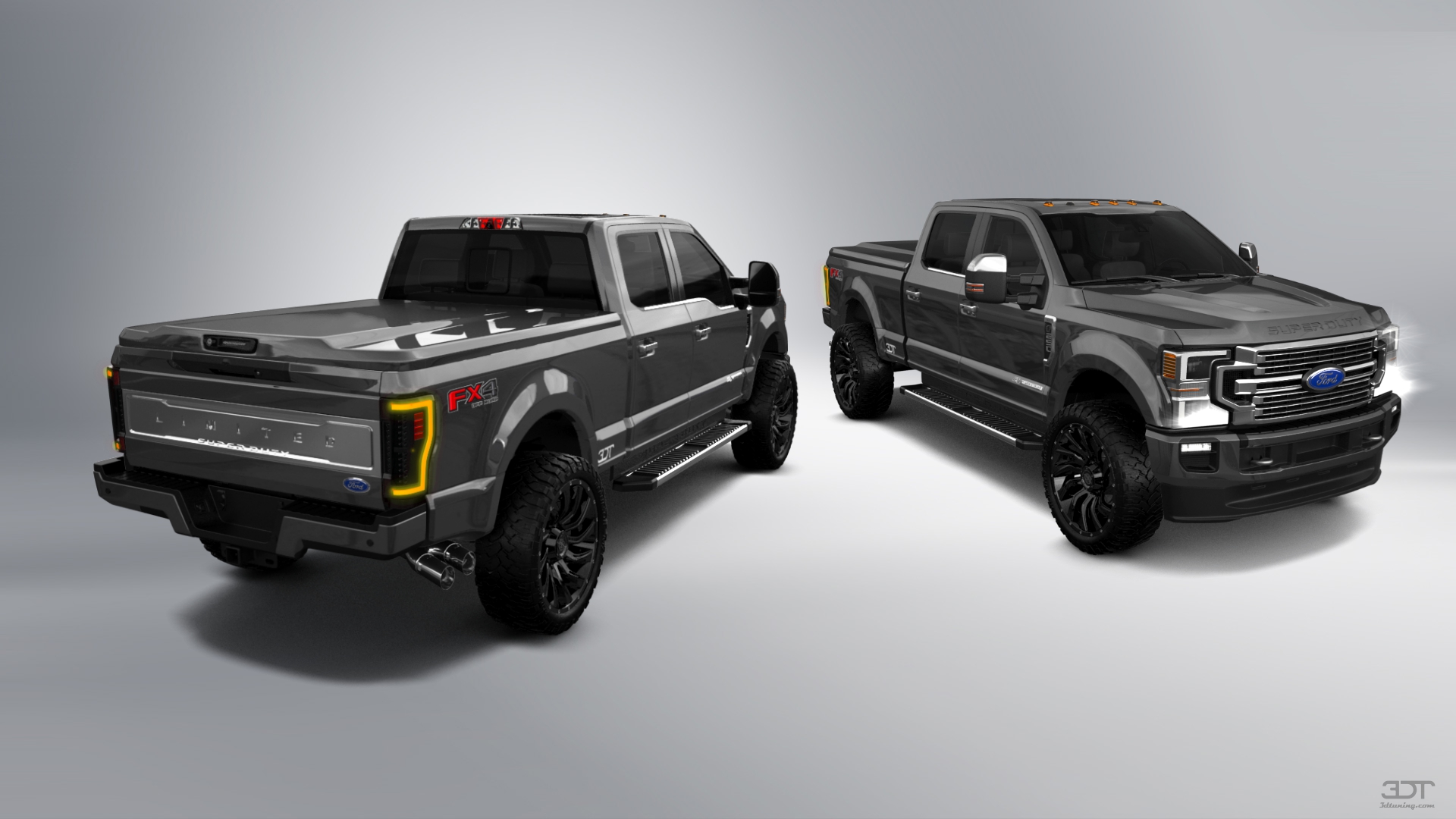 Ford F-250 4 Door pickup truck 2021 tuning