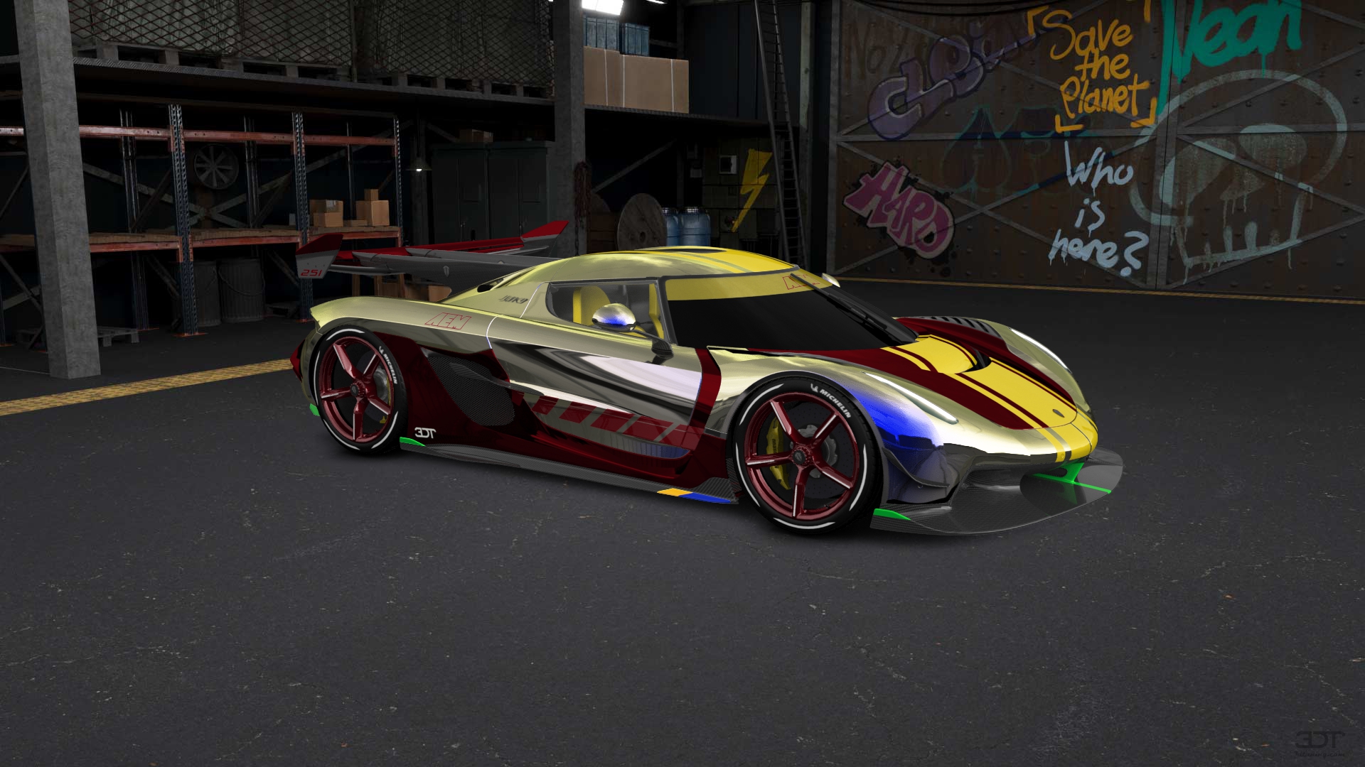 Koenigsegg Jesko 2 door targa top 2020