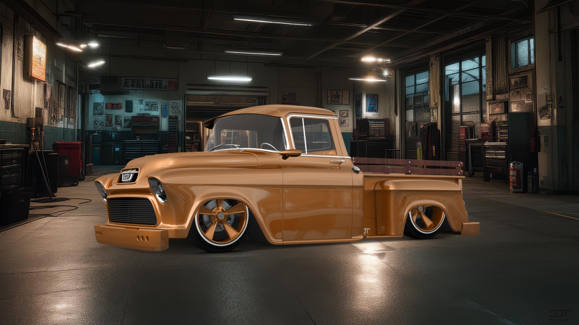 Chevrolet 3100 2 Door pickup truck 1955 tuning