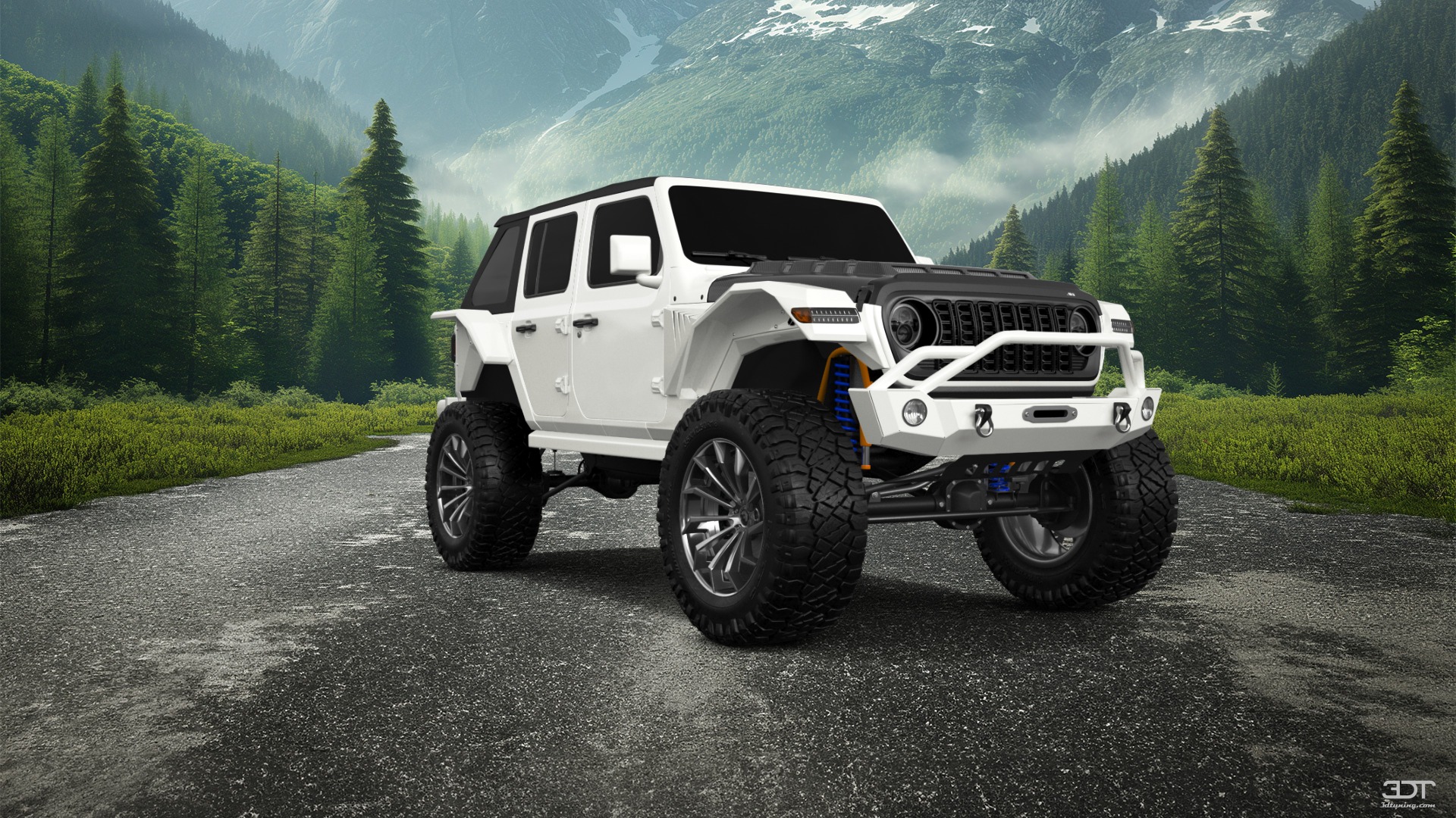 Jeep Wrangler JL 4 Door SUV 2024 tuning