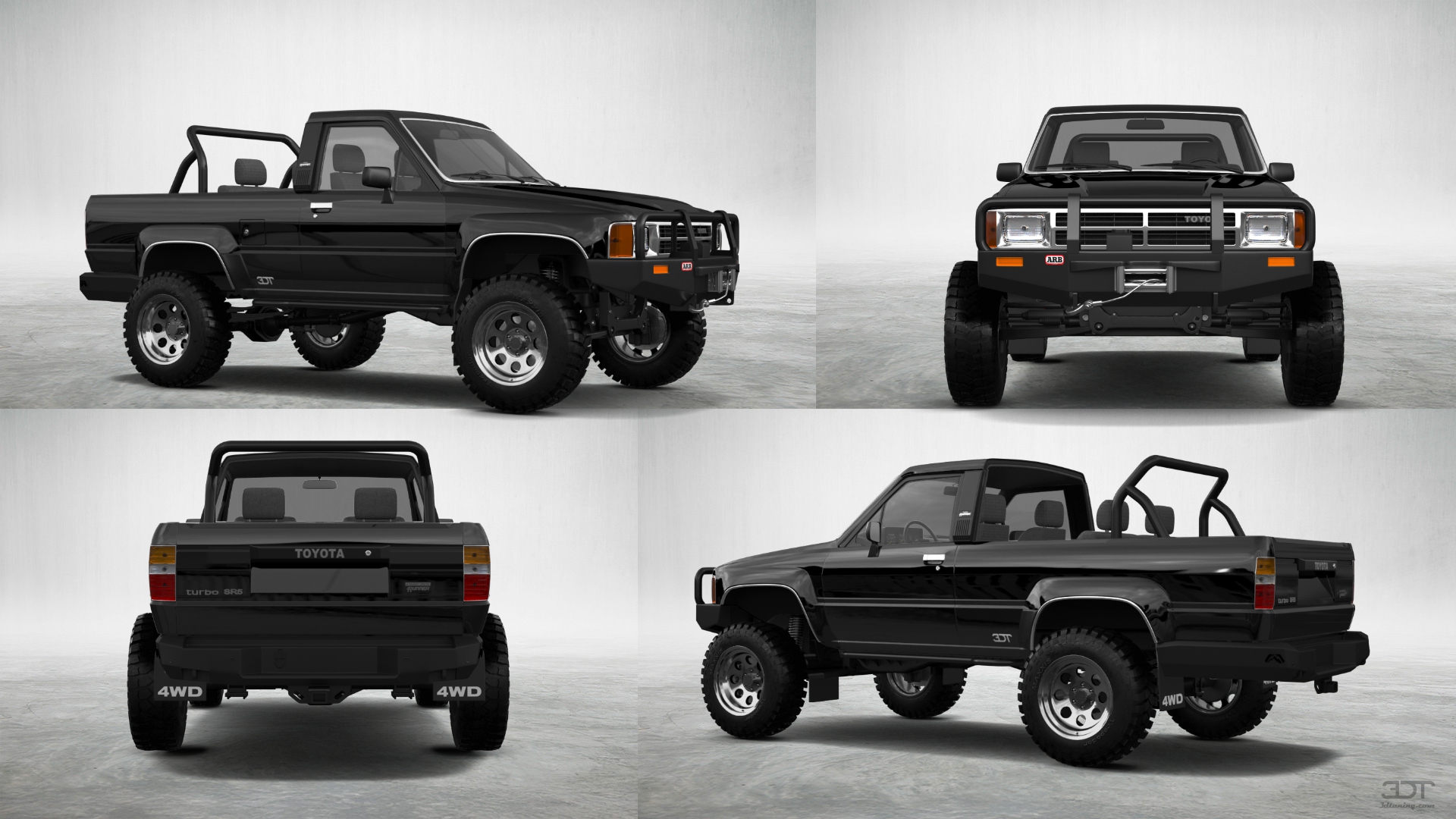 Toyota 4Runner 3 Door SUV 1984 Images