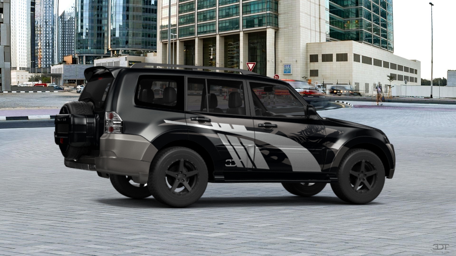 Mitsubishi Pajero 5 door SUV 2012 tuning
