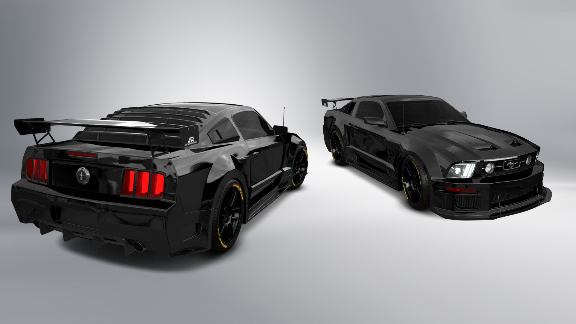 Ford Mustang 2 Door Coupe 2006 tuning