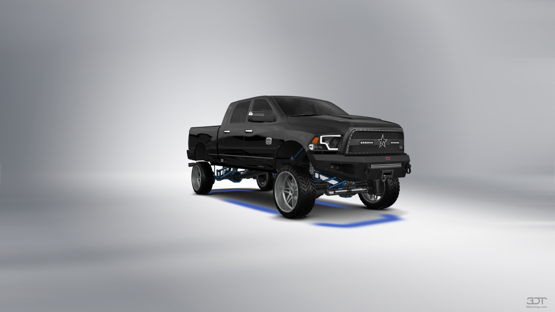 Dodge Ram 2500 Mega Cab 6.4 ft box 4 Door pickup truck 2010 tuning