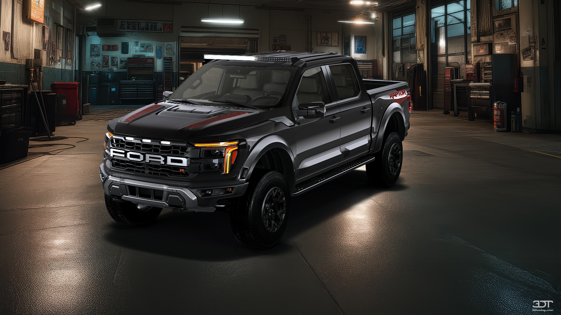 Ford F-150 Raptor 4 Door pickup truck 2024 tuning