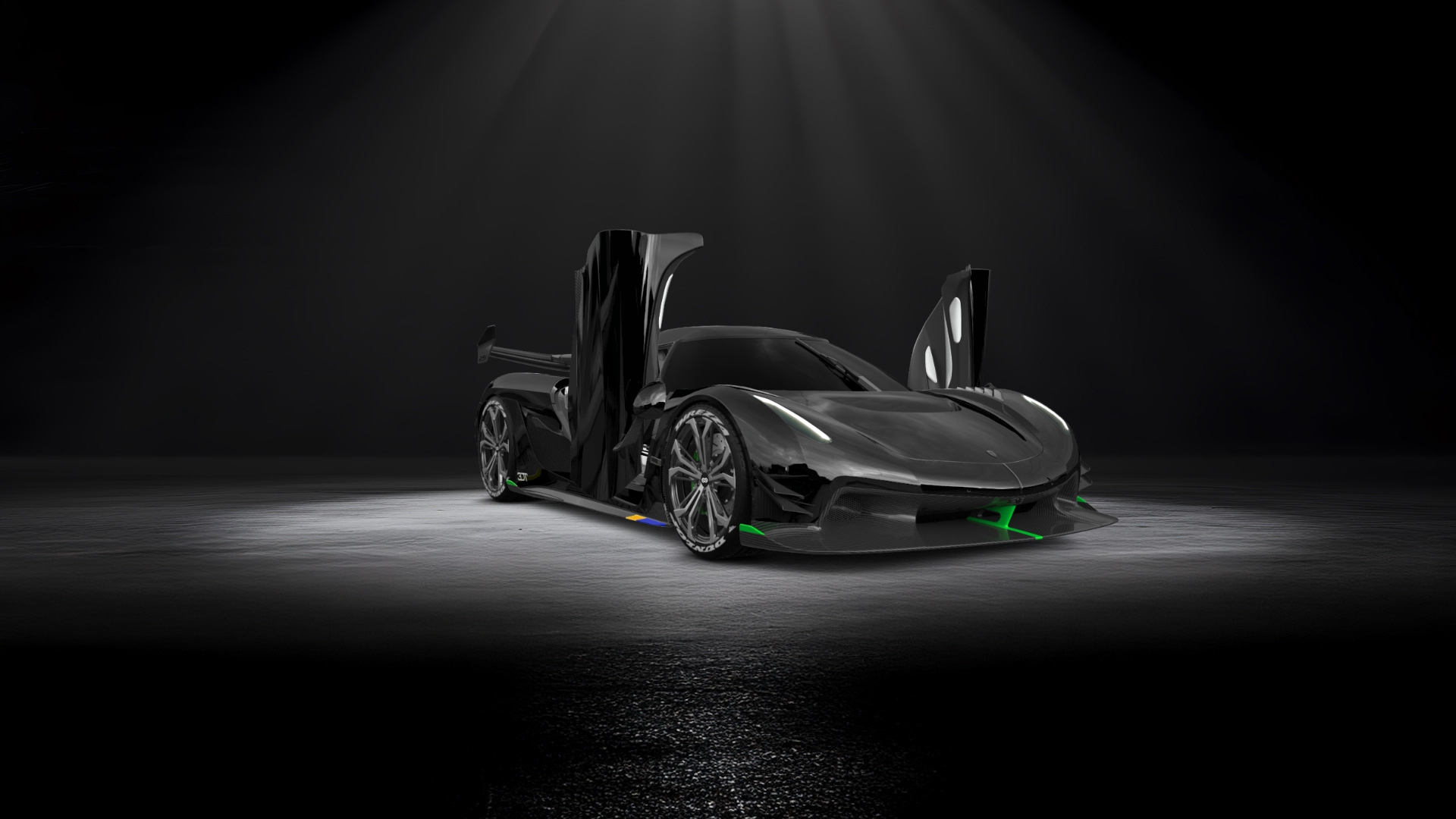 Koenigsegg Jesko 2 door targa top 2020