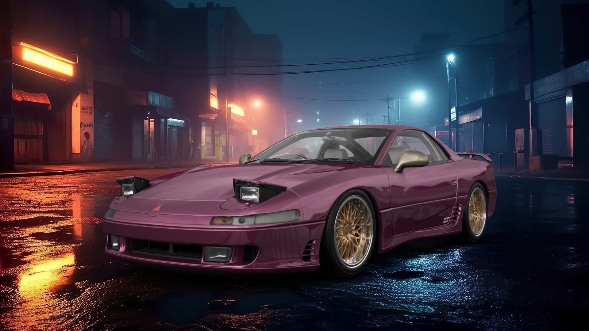 Mitsubishi 3000GT 2 Door Coupe 1991