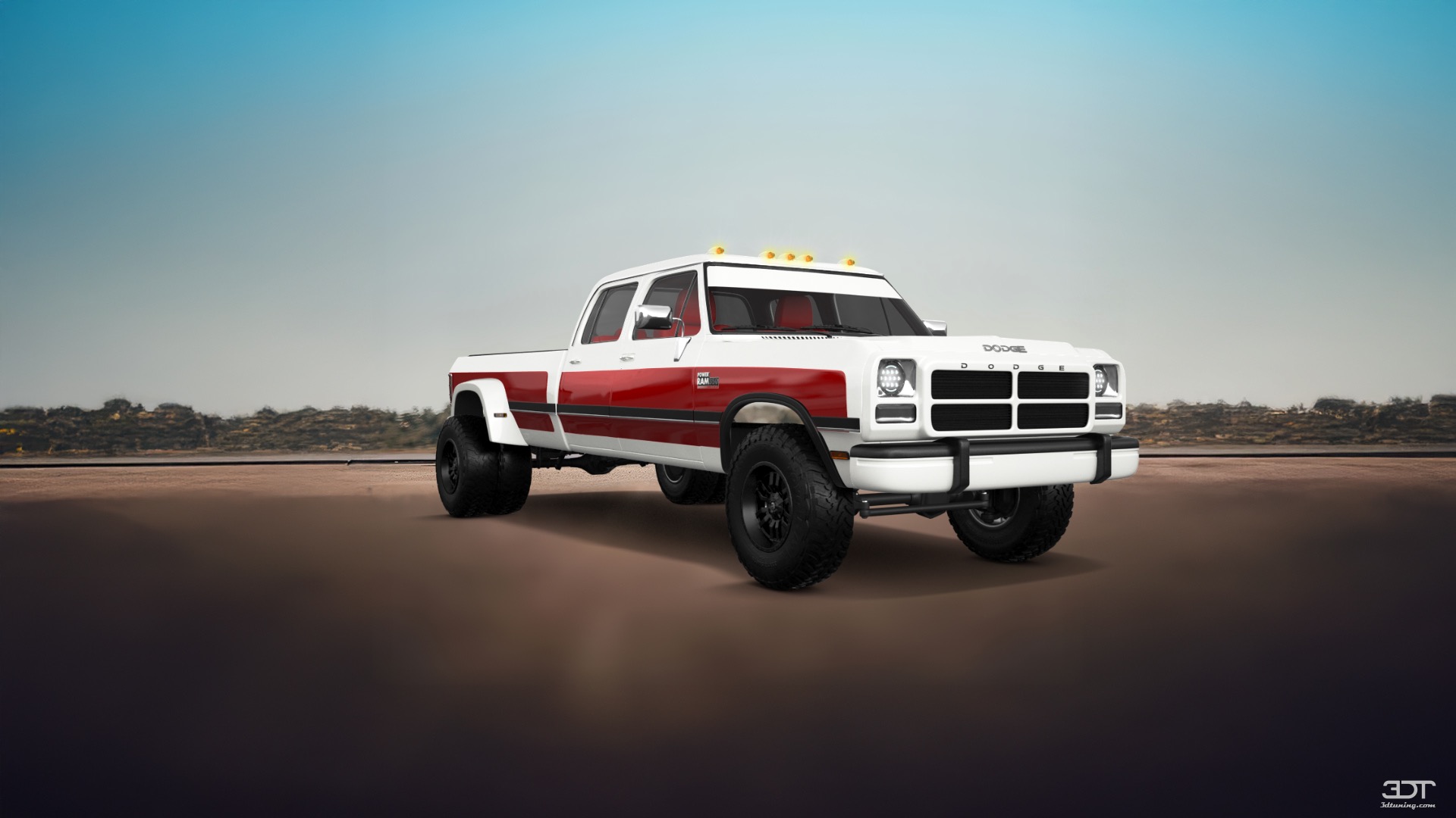 Dodge Ram 350 4 Door pickup truck 1991 tuning
