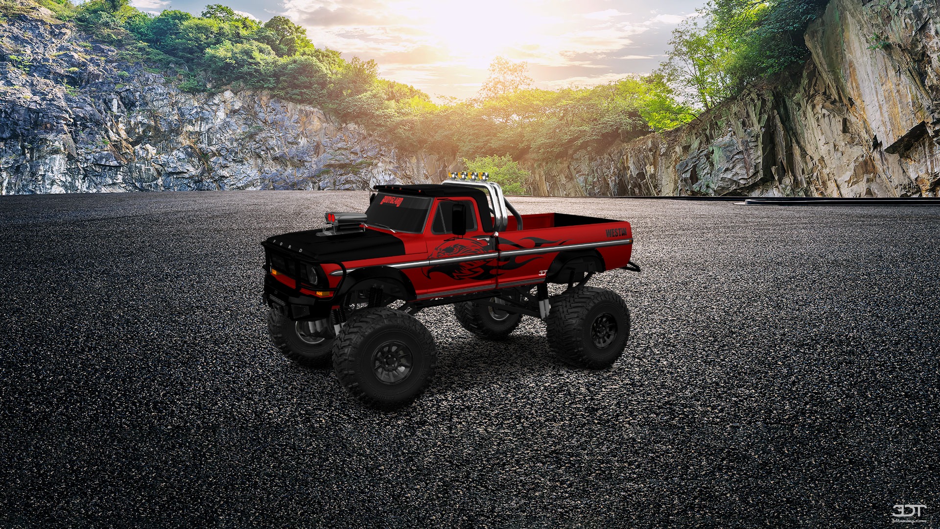 Ford F-250 2 Door pickup truck 1971