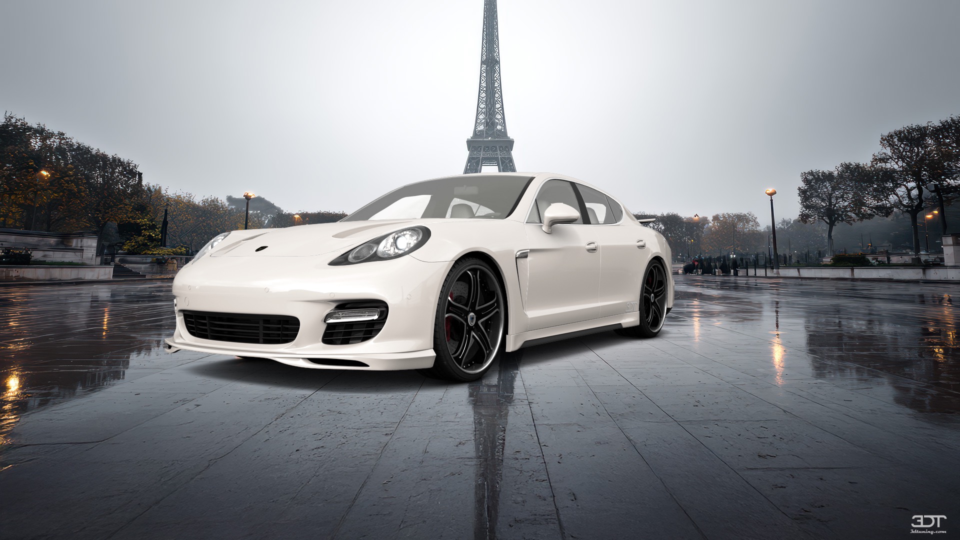 Porsche Panamera 4 door fastback saloon 2011 tuning