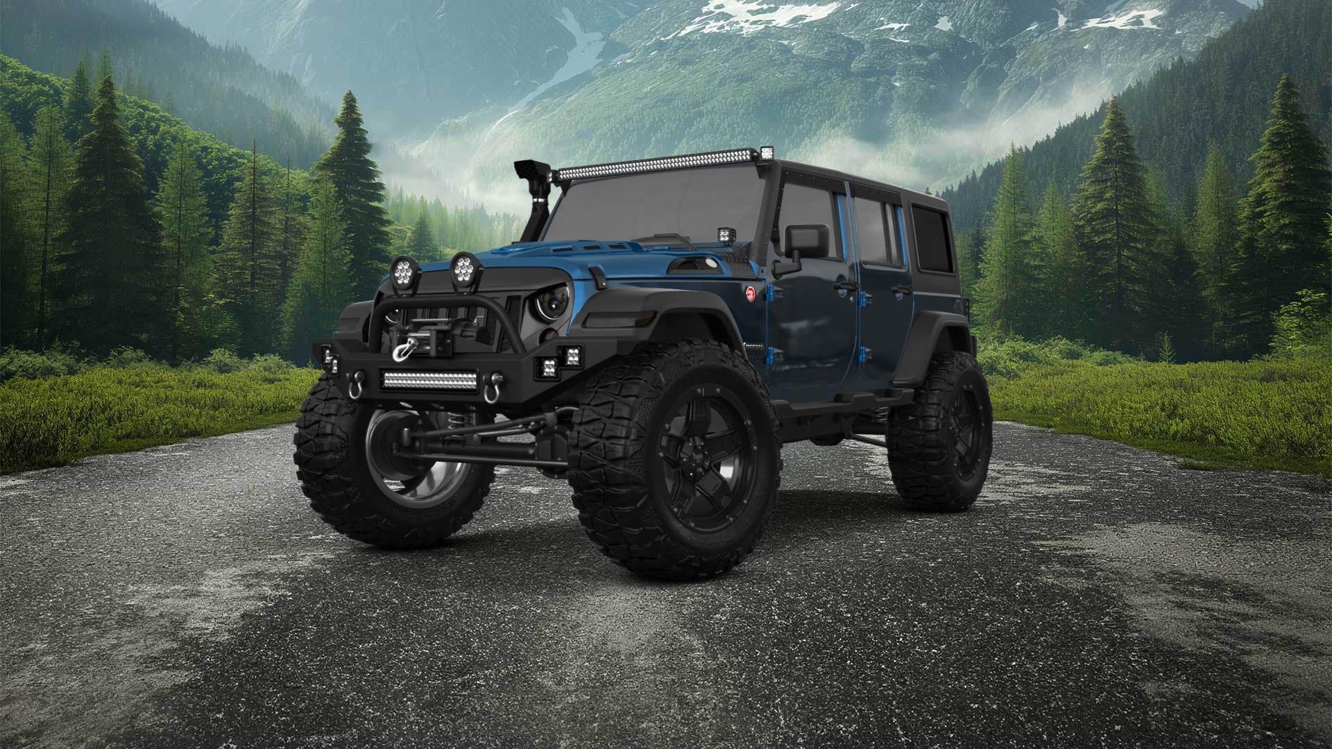 Jeep Wrangler Unlimited JK Rubicon Recon 4 Door SUV 2017