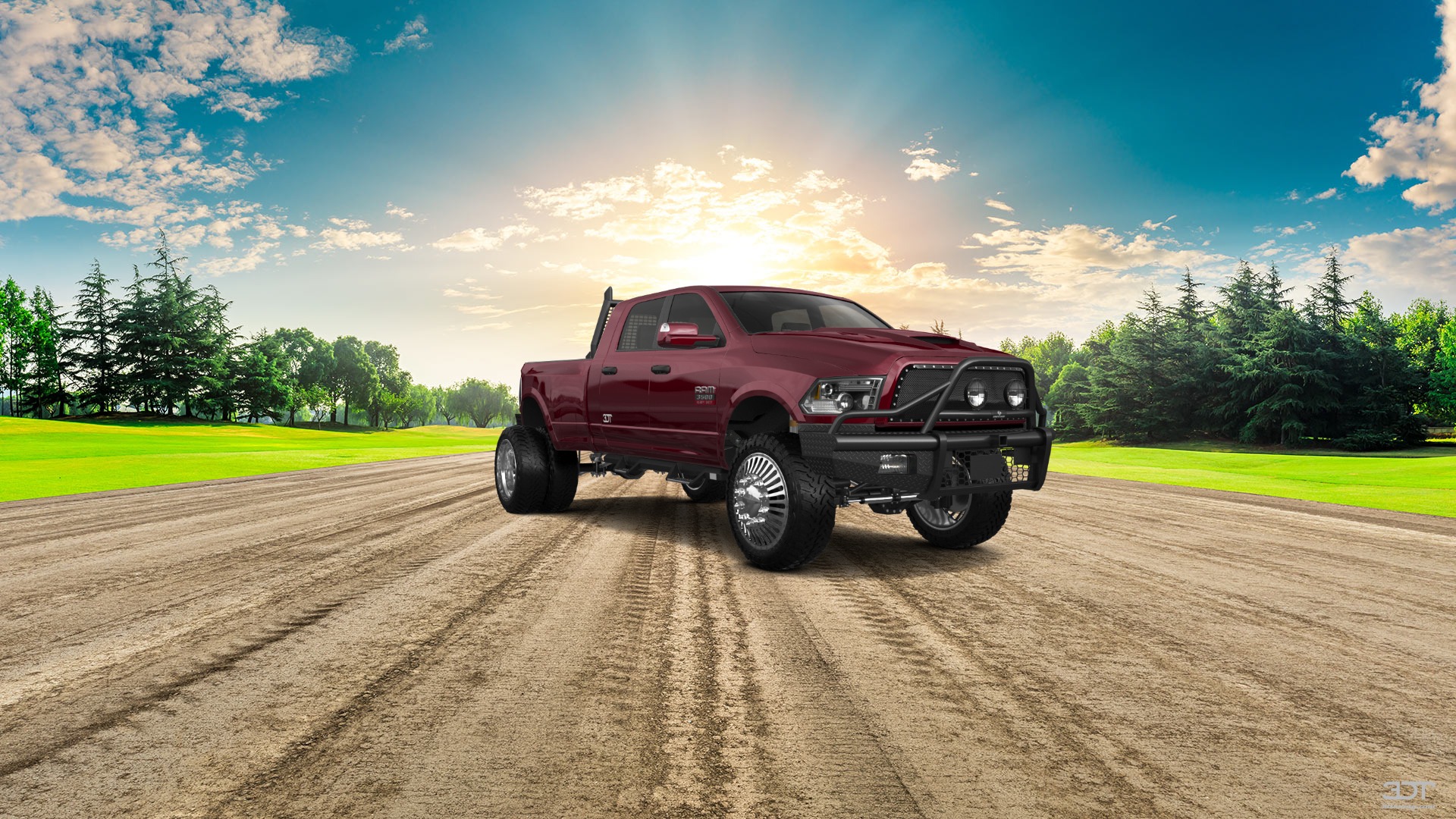Dodge Ram 3500 4 Door Truck 2014