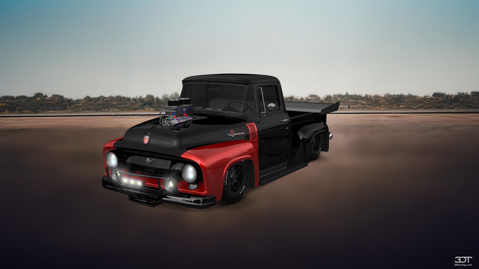 Ford F-100 2 Door truck 1956 tuning