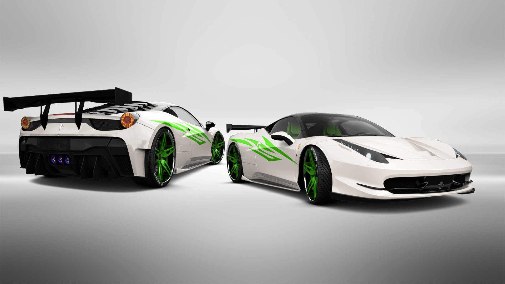 Ferrari 458 Italia 2 door spider 2010 tuning