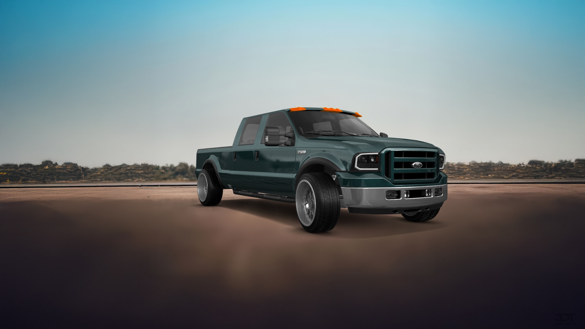 Ford F-250 Crew Cab 4 Door pickup truck 1999 tuning