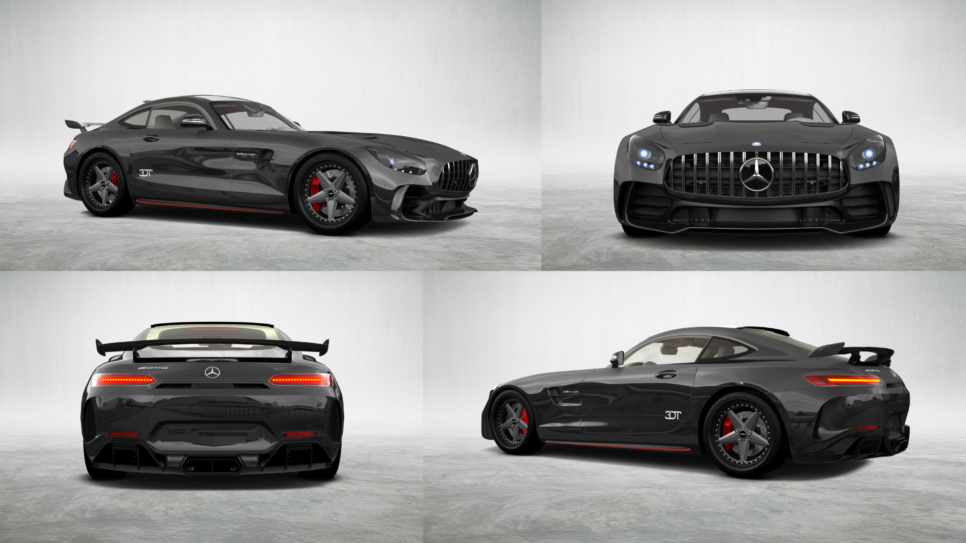 Mercedes AMG GT 2 door fastback coupe 2015 tuning