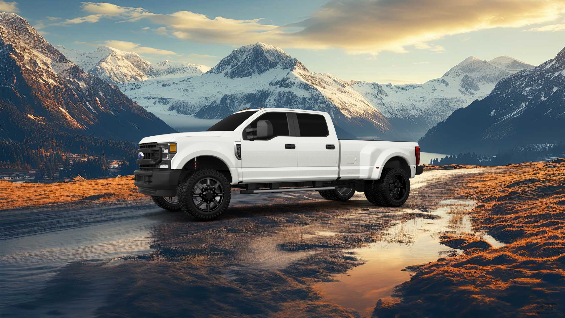 Ford F-350 DRW 4 Door pickup truck 2021