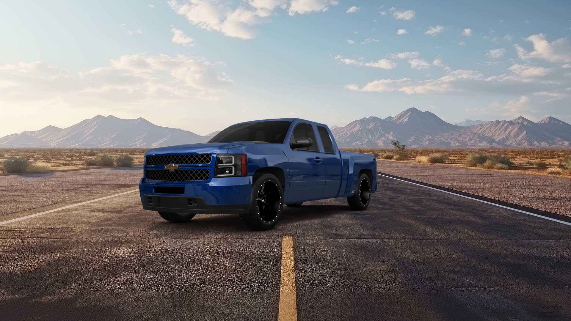 Chevrolet Silverado 2500 HD Extended Cab Pickup Truck 2007