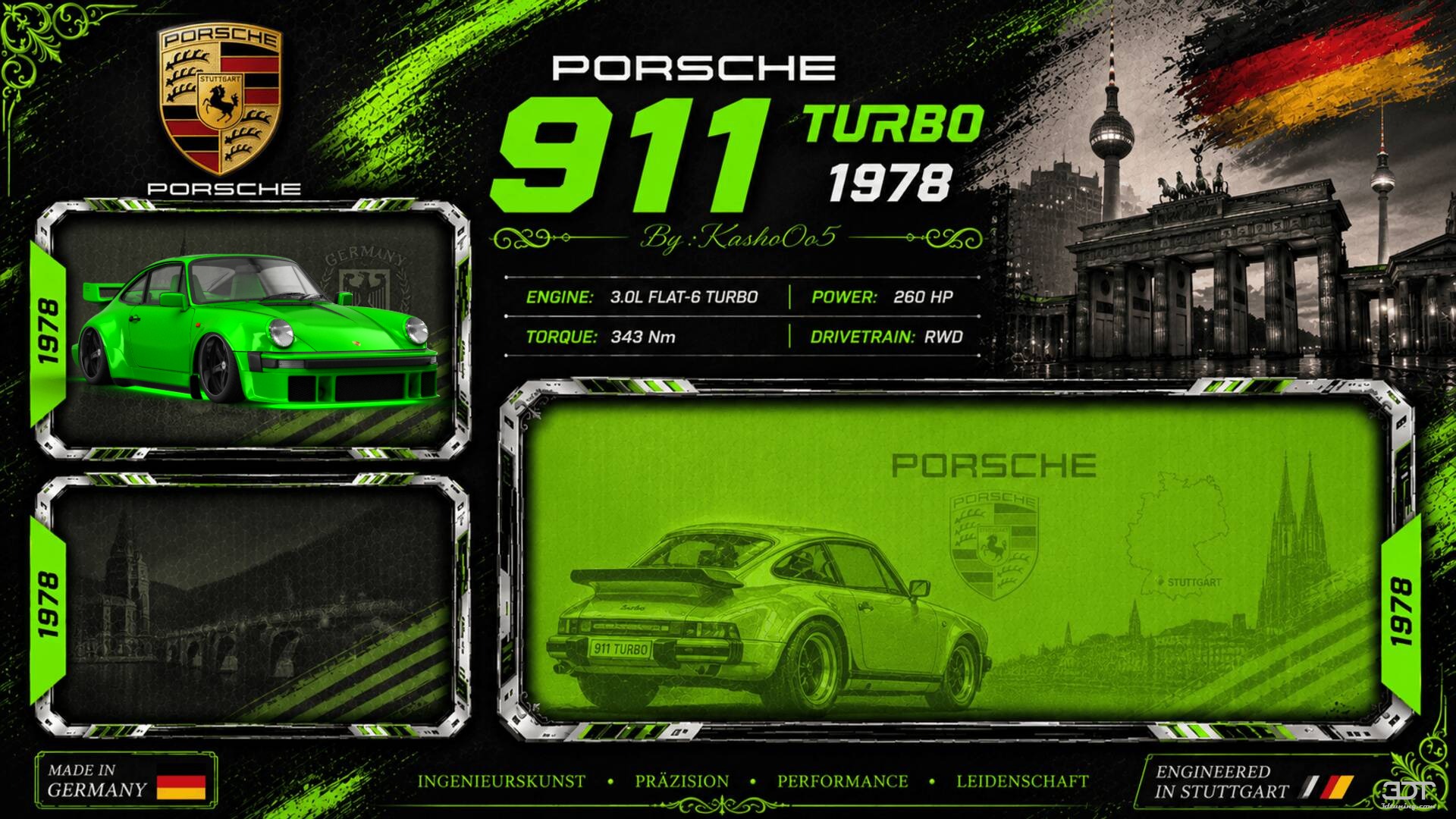 Porsche 911 Turbo Coupe 1978 Images