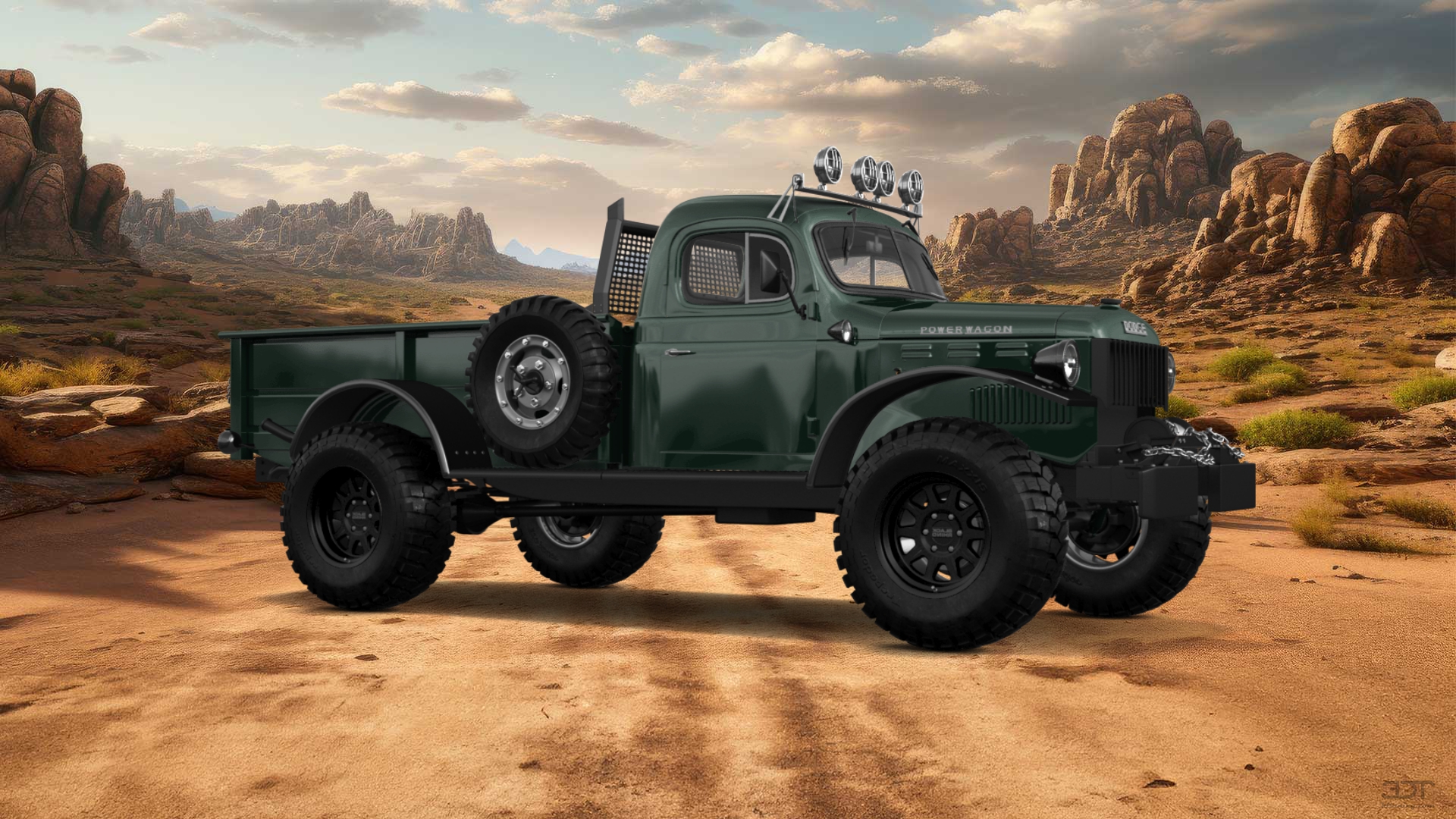 Dodge Power Wagon 2 Door pickup truck 1947