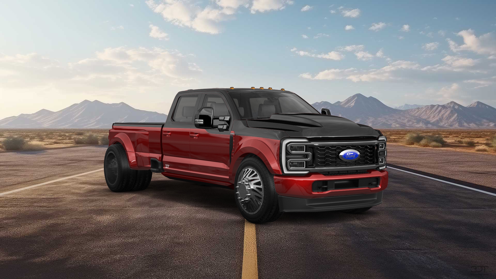 Ford F-350 DRW Crew Cab 4 Door pickup truck 2023 tuning