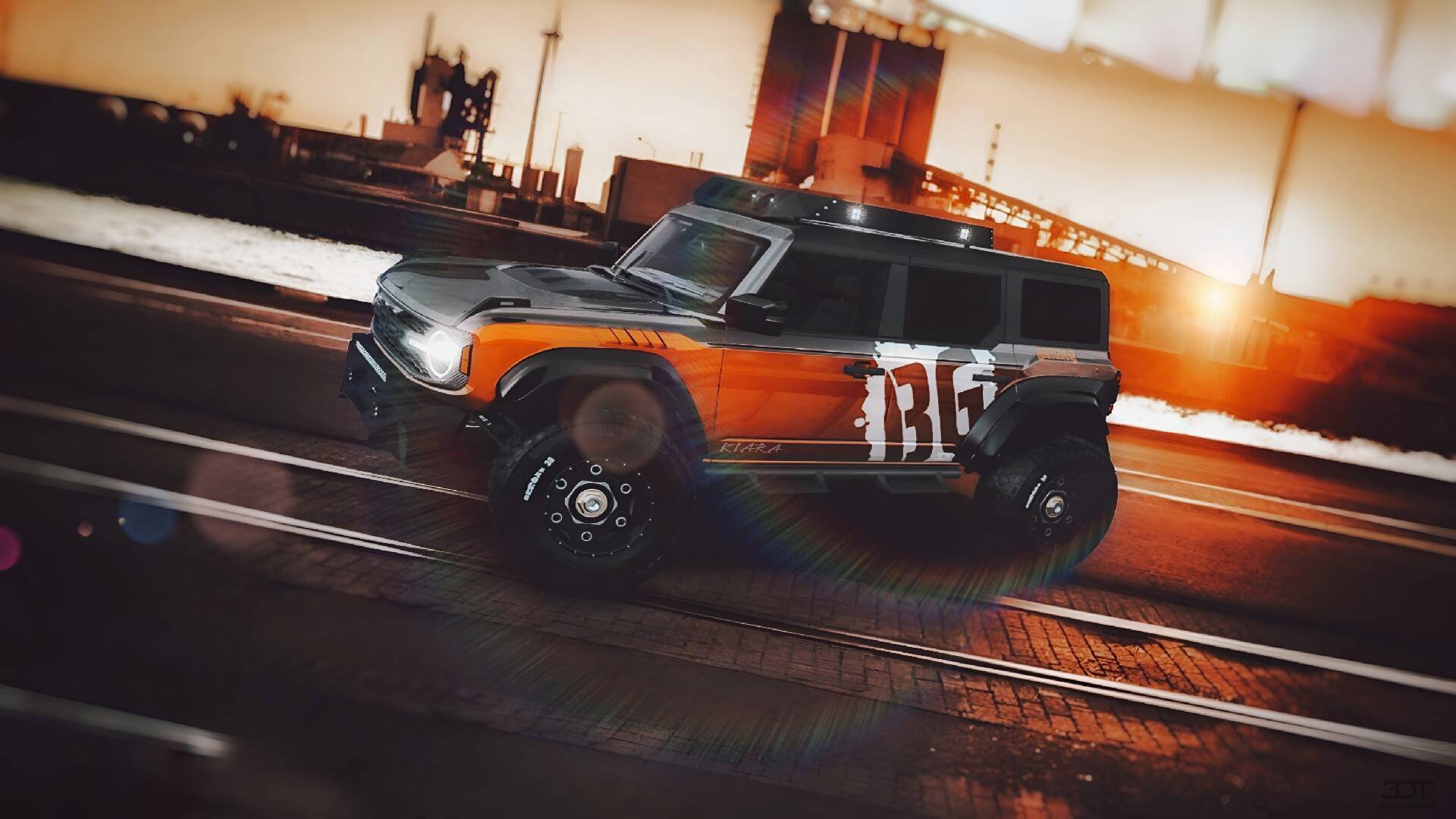 Ford Bronco Raptor 4 Door pickup truck 2022 tuning