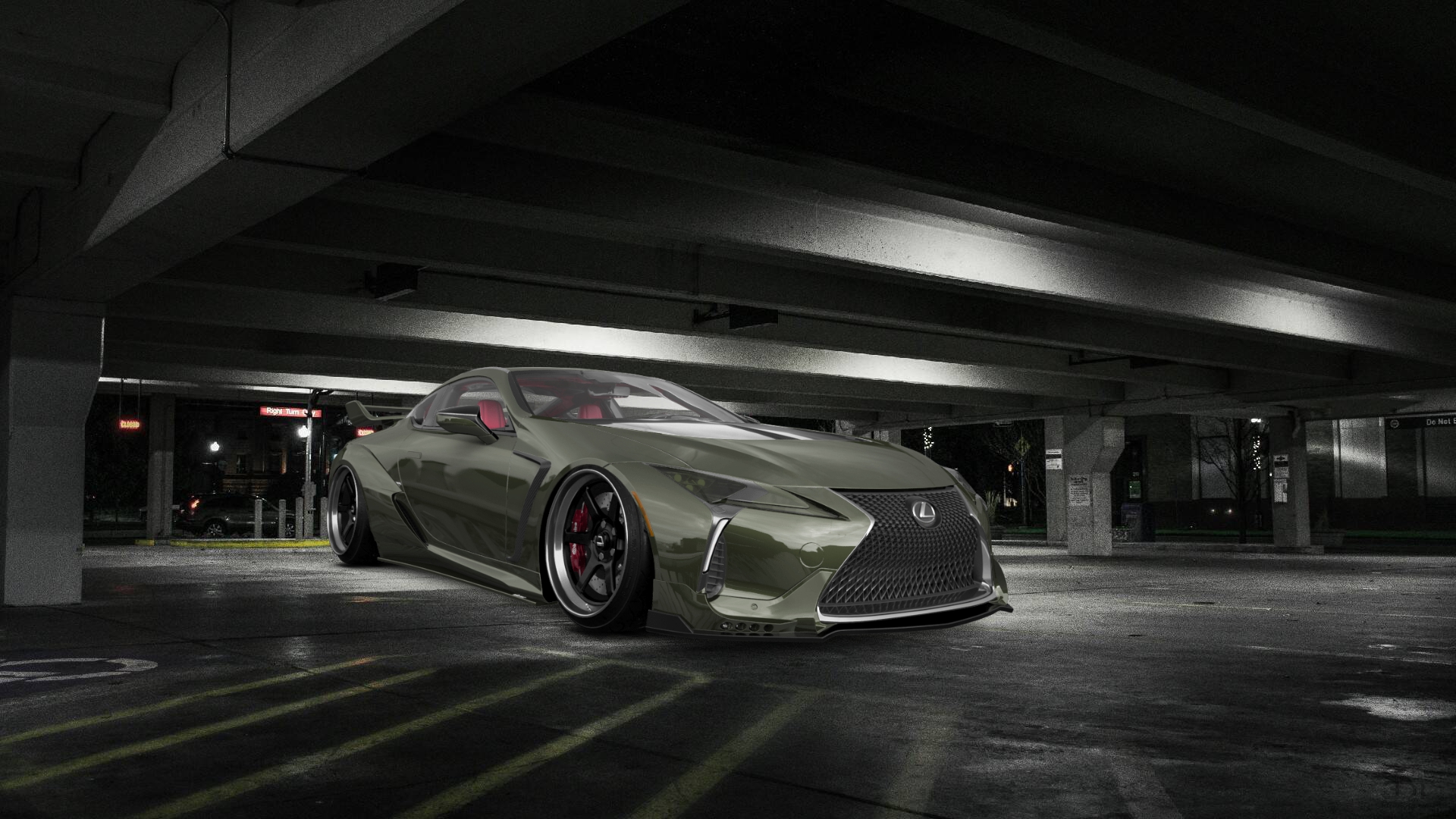 Lexus LC500 2 door fastback coupe 2017