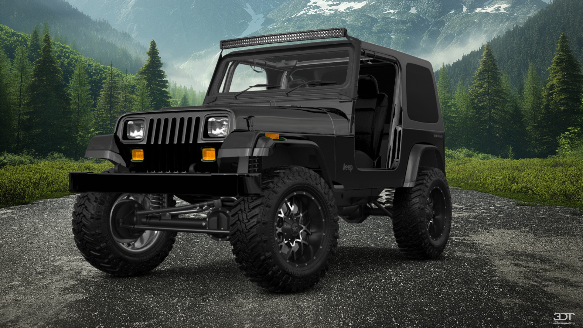 Jeep Wrangler YJ 2 Door SUV 1990