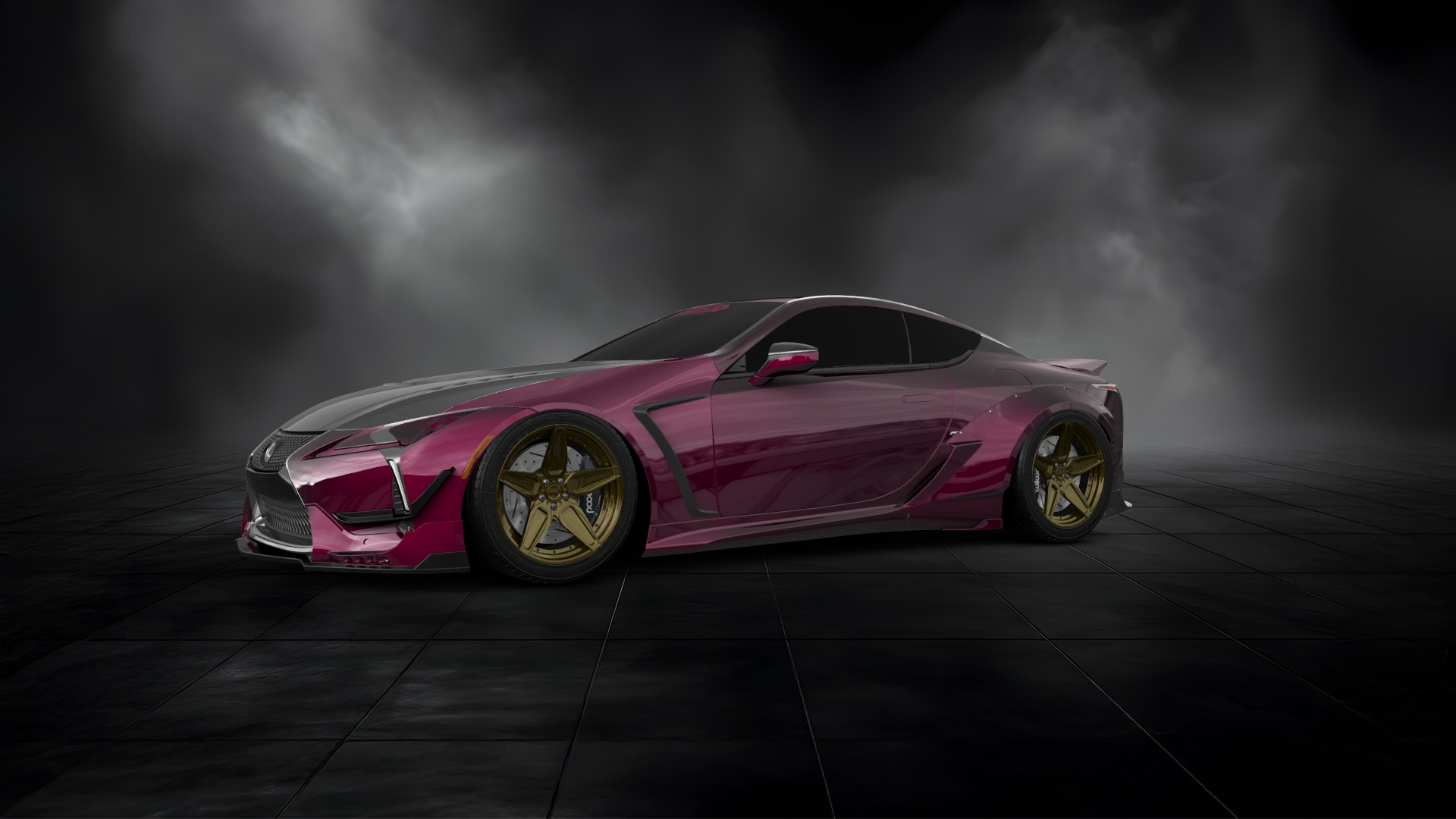 Lexus LC500 2 door fastback coupe 2017