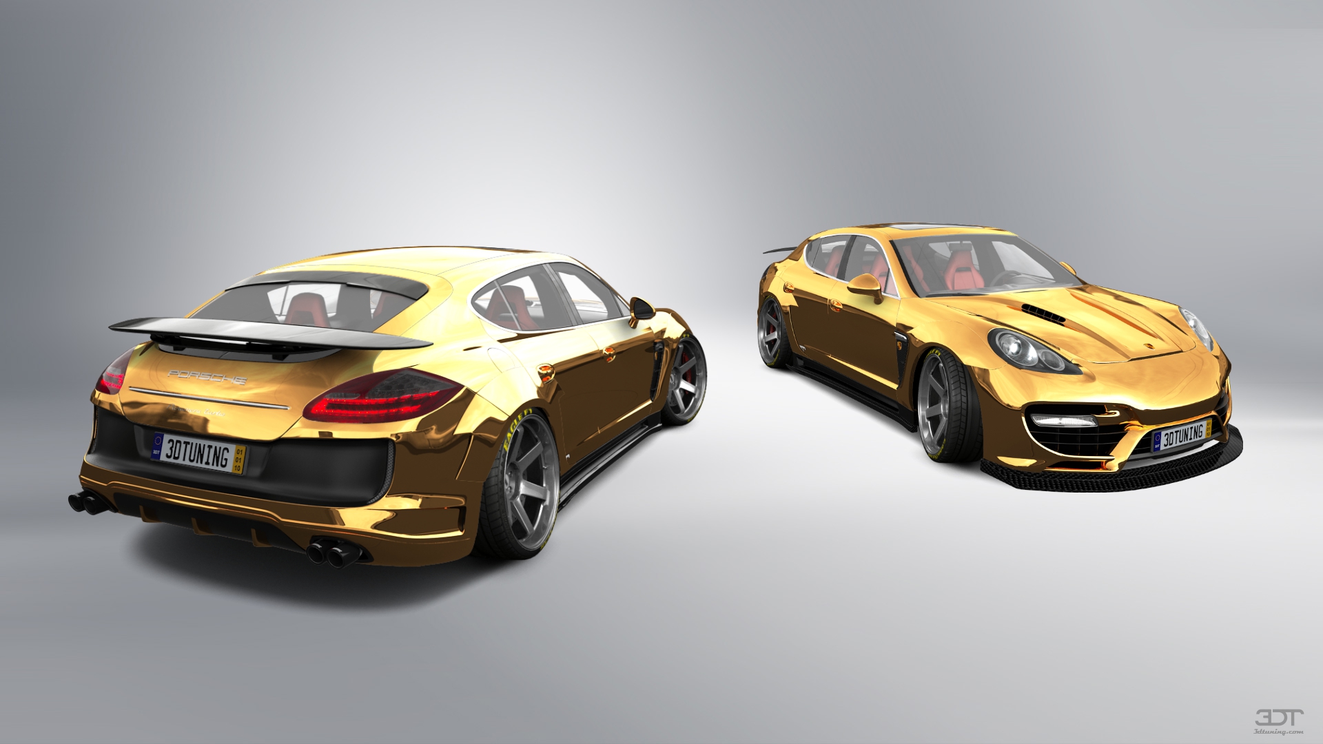 Porsche Panamera 4 door fastback saloon 2011