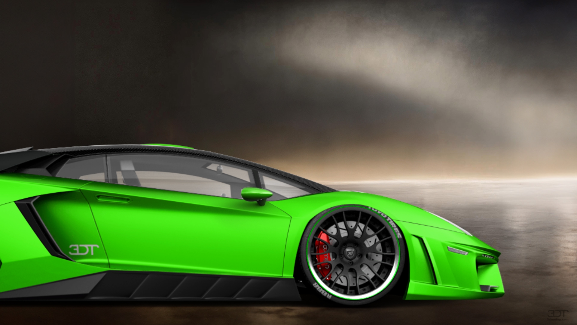 Lamborghini Aventador 2 Door Coupe 2012 tuning