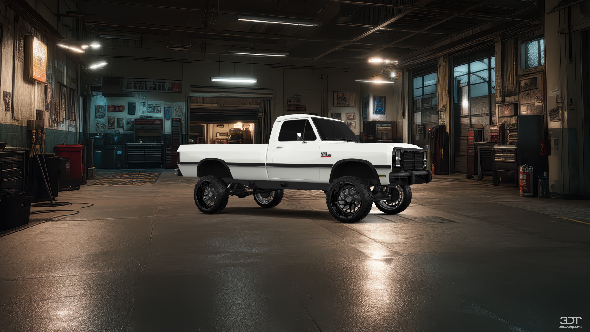 Dodge Ram 2 Door pickup truck 1991 tuning