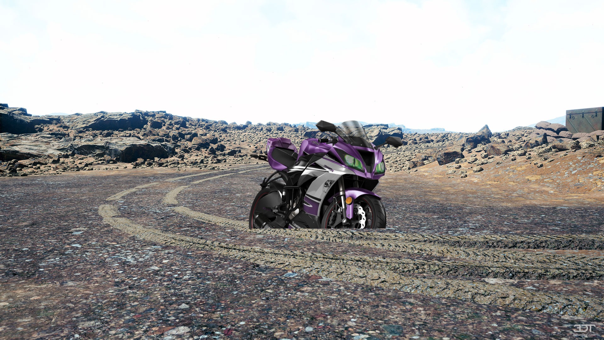 Kawasaki Ninja ZX 6R Sport Bike 2015 tuning