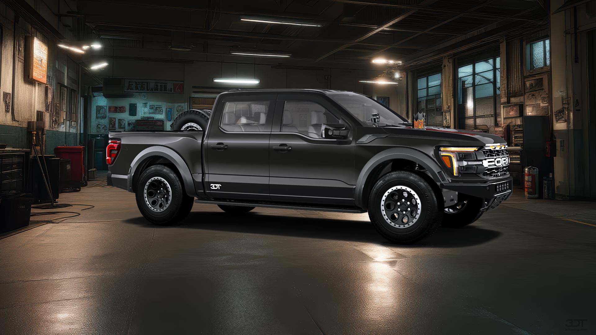 Ford F-150 Raptor 4 Door pickup truck 2024 tuning