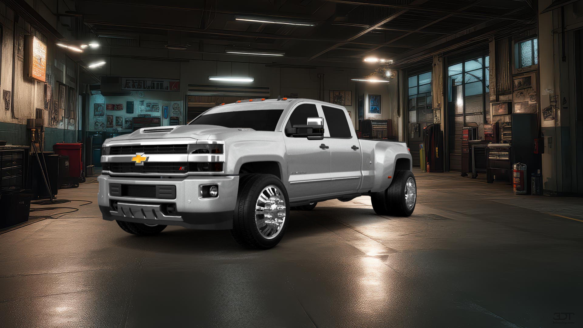 Chevrolet Silverado 3500 4 Door pickup truck 2015 tuning