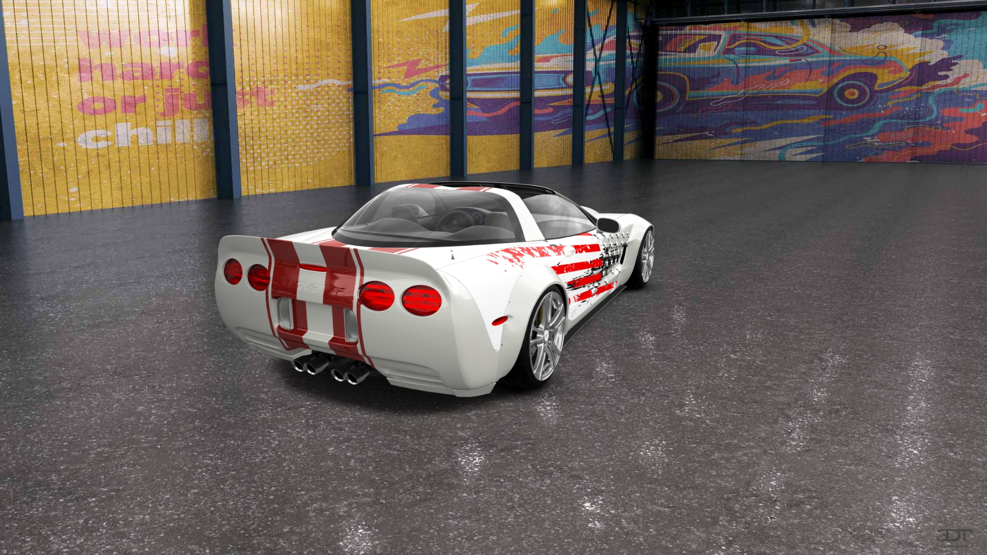 Chevrolet Corvette C5 Fastback 2 Door Coupe 1997 Изображения
