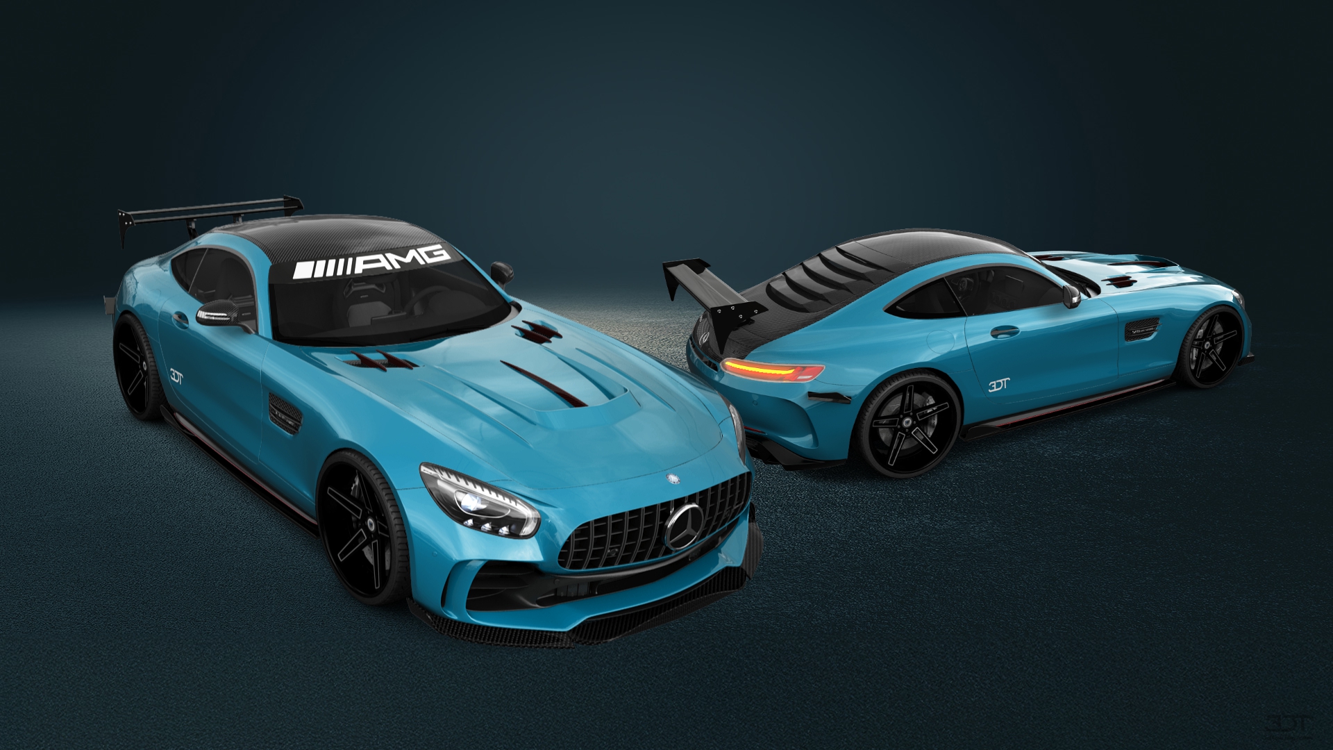 Mercedes AMG GT 2 door fastback coupe 2016 tuning
