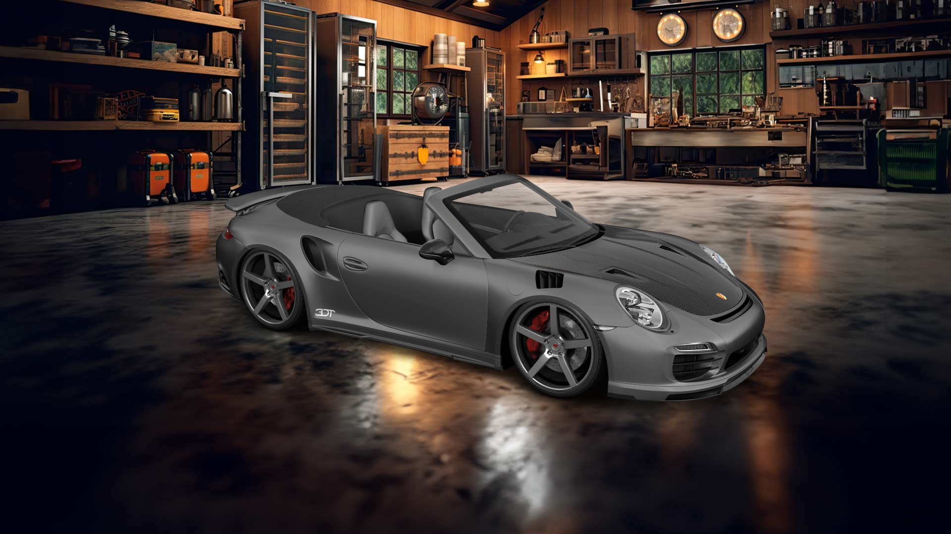 Porsche 911 Turbo S 2 Door Convertible 2014