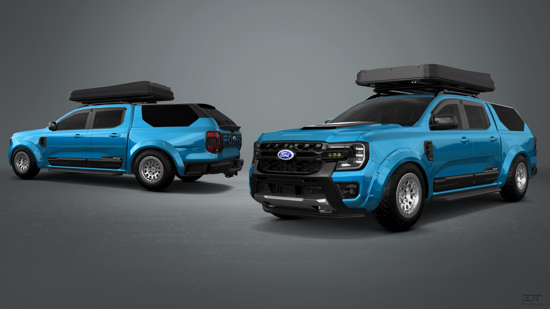 Ford Ranger 4 Door pickup truck 2022 tuning