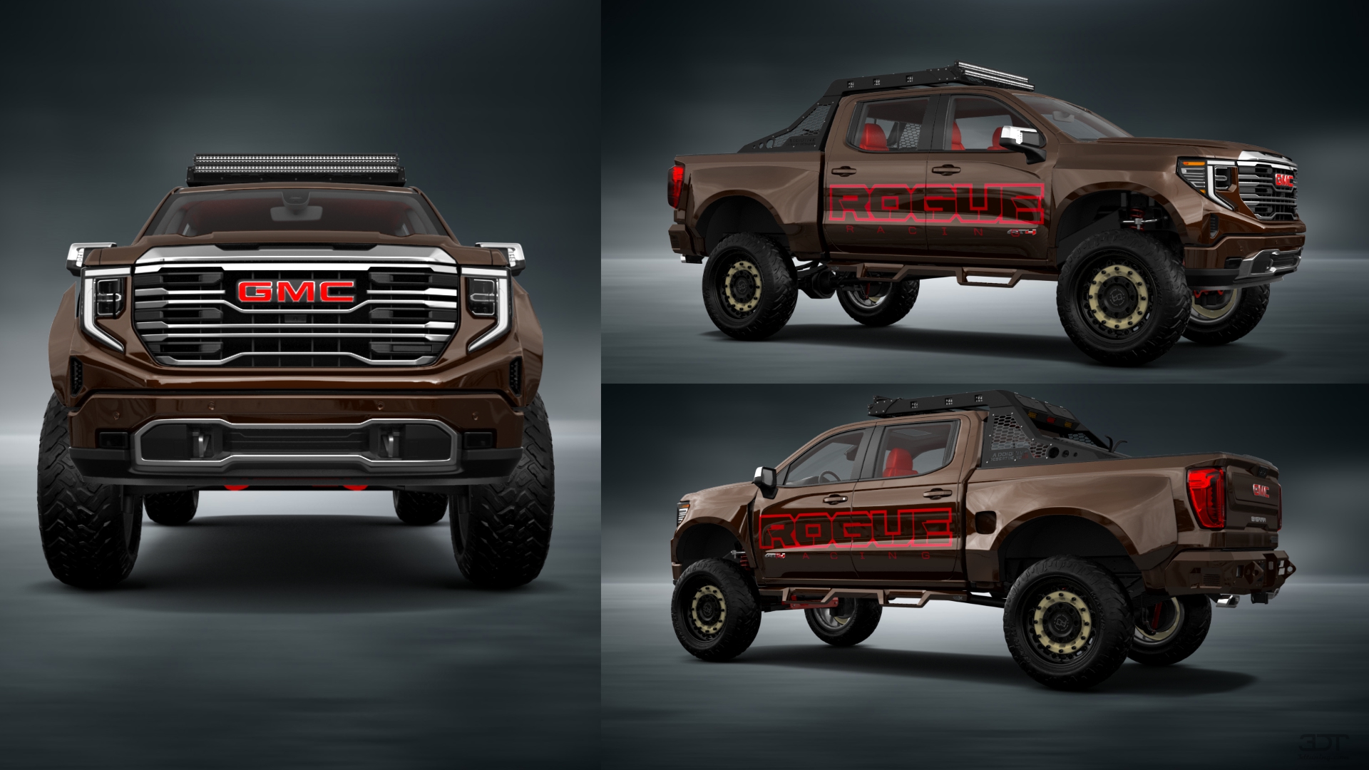 GMC Sierra 1500 Crew Cab 5.8 ft box 4 Door pickup truck 2023 tuning