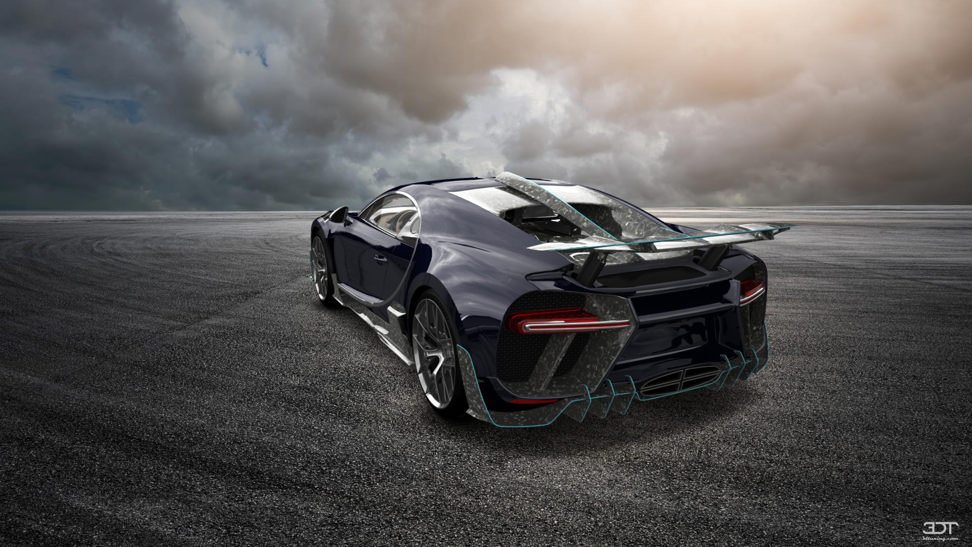 Bugatti Chiron 2 Door Coupe 2016