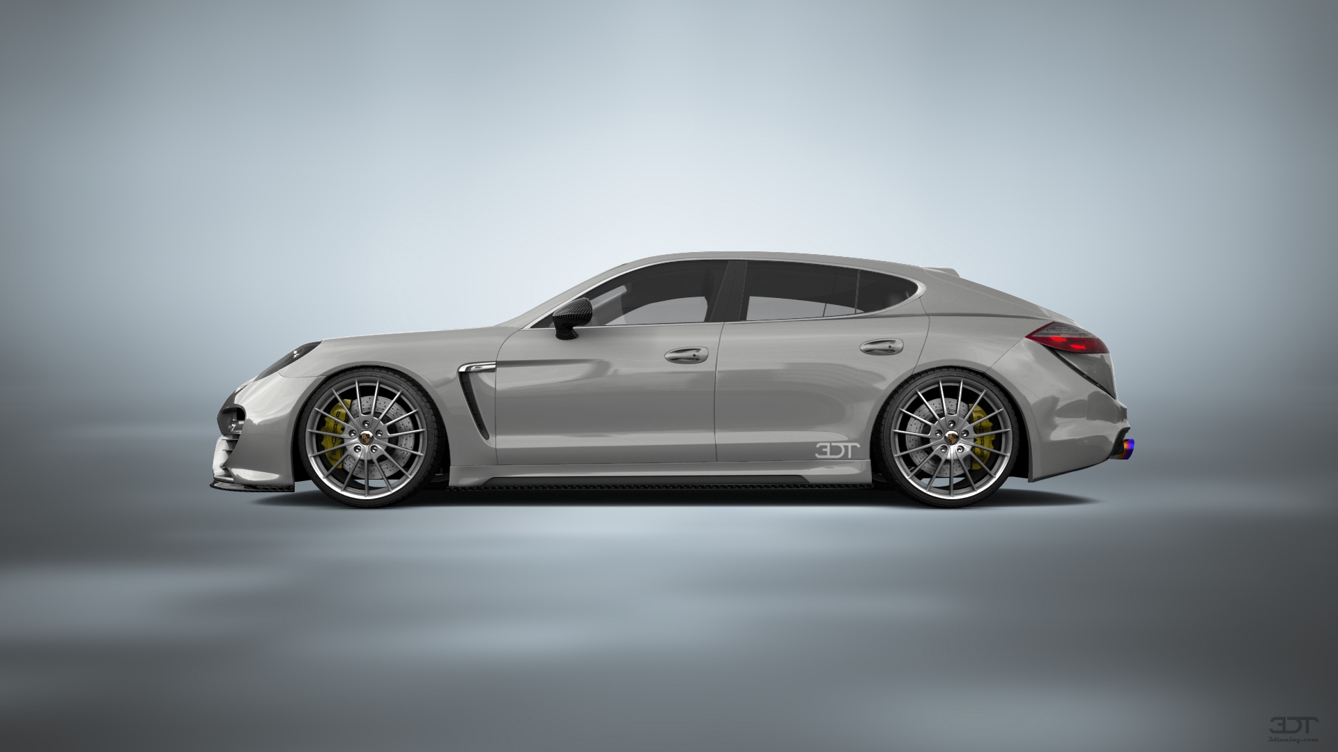 Porsche Panamera 4 door fastback saloon 2011
