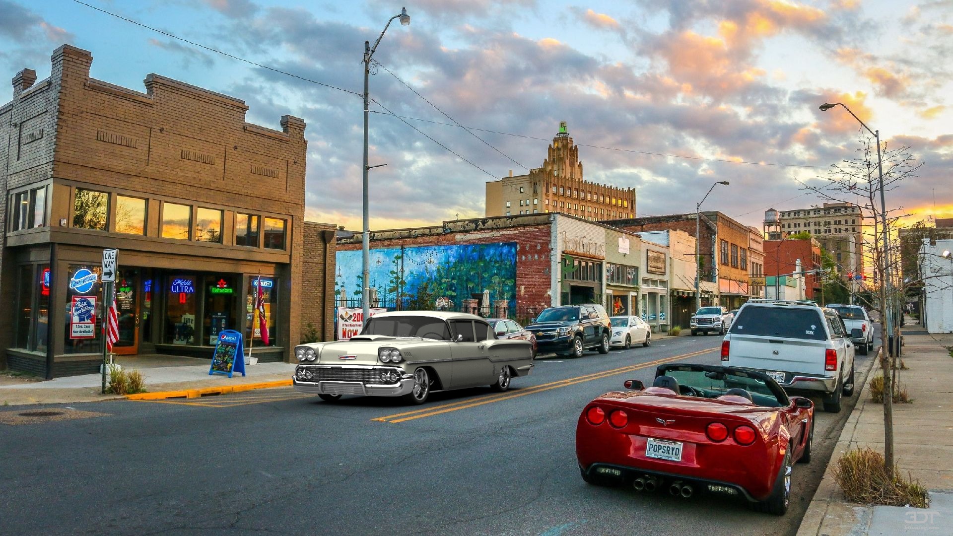 Chevrolet Delray 2door Sedan Coupe 1958
