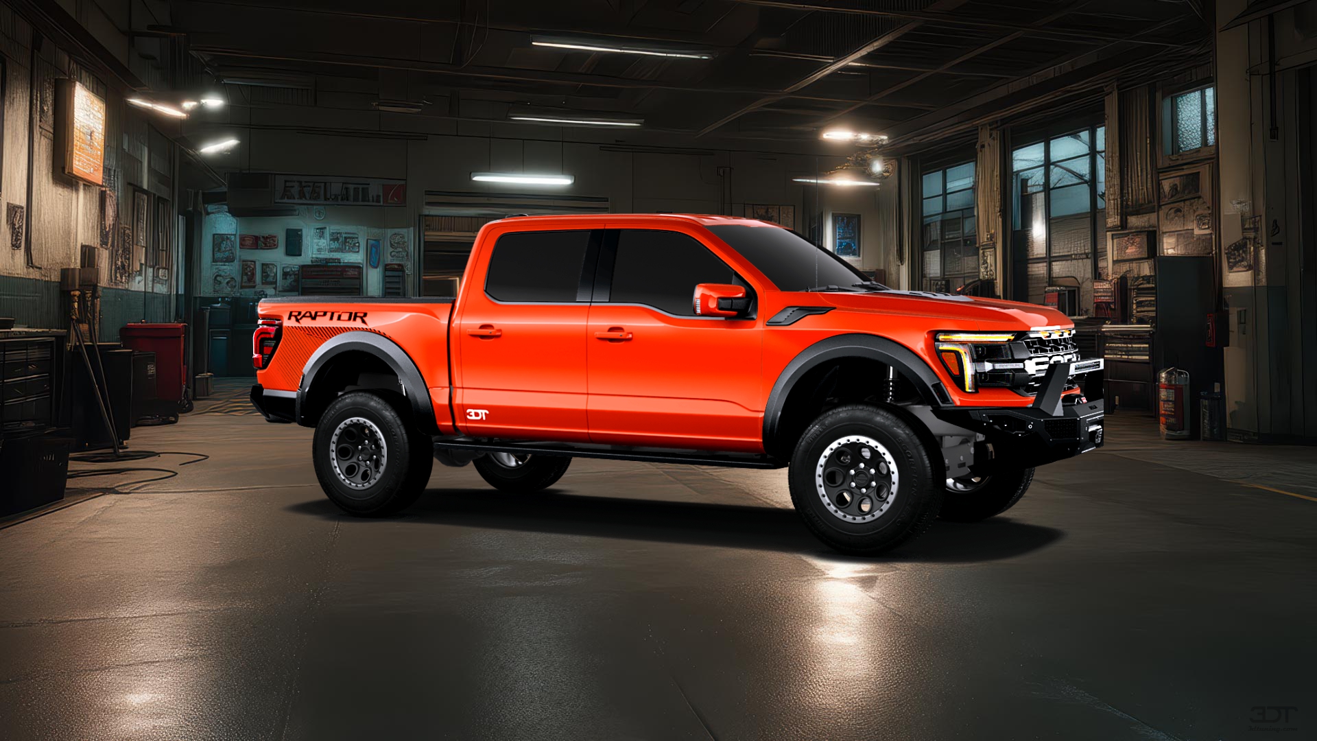 Ford F-150 Raptor 4 Door pickup truck 2024 tuning