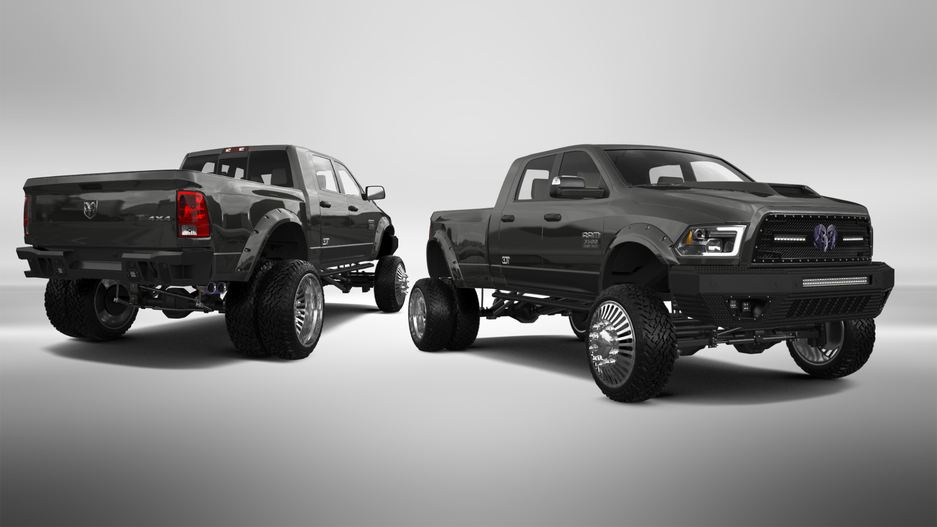 Dodge Ram 3500 4 Door Truck 2014